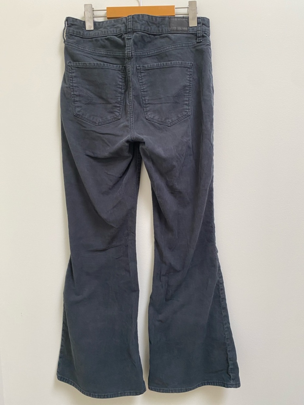 American Eagle Outfitters Dark Gray Boot Cut Corduroy Pants - Picture 5 of 11